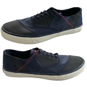 SPERRY CAPTAIN’S CVO Sail Shoes Sneakers Men's Sz. 10 M Black/Navy Nautical